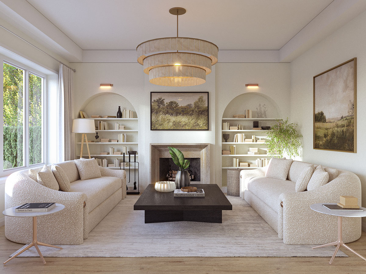 Aesthetic Living Room Interior